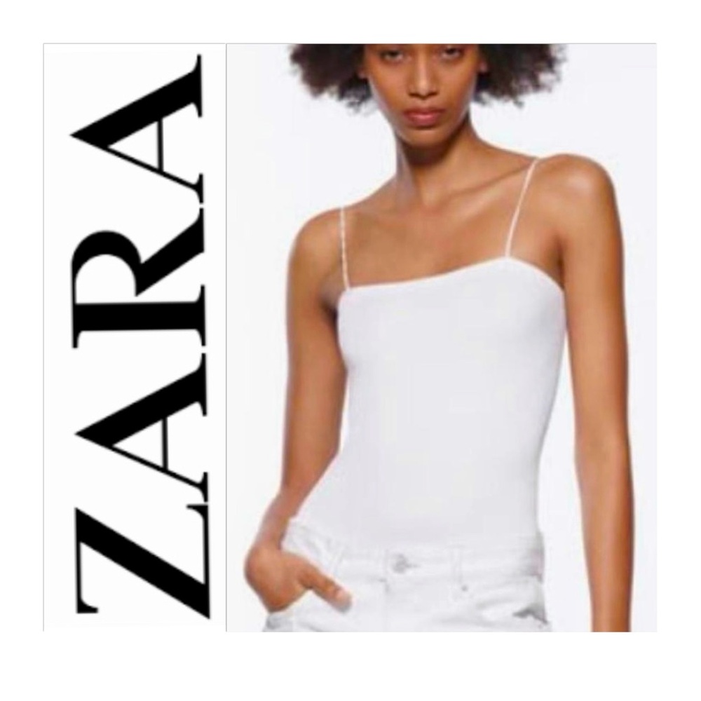 Zara Stretch Bandeau Bodysuit